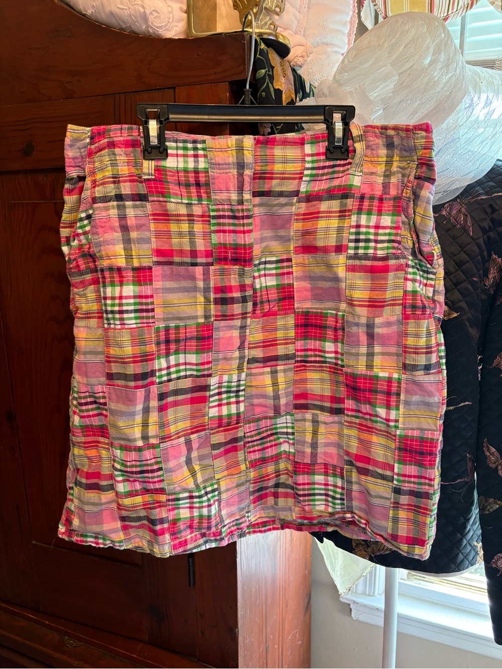 Vintage Cotton Patchwork Skirt